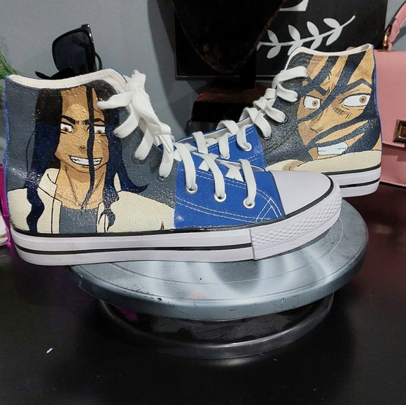 Anime shoes custom size 9 women - Picture 3 of 5